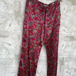 Equipment flowing paisley silk pants size small Photo 1