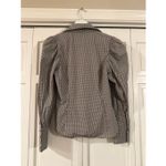 ZARA  plaid puff sleeve long sleeve button down xs Photo 8
