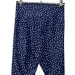 Beach Riot Cara Polka Dot Leggings Women’s Size Large Blue Crossover Waistband Photo 7
