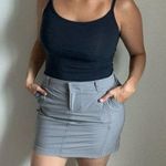Athleta Skort Gray 6 Skirt Shorts Athleisure Athletic Stretchy Comfy Photo 0