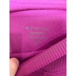 Athleta  Elation Ribbed Legging High Waist Purple Fuschia XL/T Yoga Workout Pants Photo 5