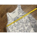 Tendenze 100% silk Made in Italy paisley lace tank White Photo 3