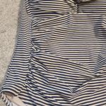 Nip Tuck Swim Size 12 Nautical Halter Blue and White One Piece Underwire Photo 1