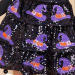 Peach Love California  Feelin' Witchy black sequin tiered mini skirt Photo 3