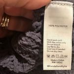 Kendall + Kylie DENIM Purple BLUE CREW NECK Chic Knit CROP Sweater M Photo 4