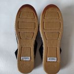 NWD Rock Flower Paper Red Flower Black Espadrille Size 7 Photo 6