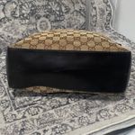 Gucci GG Monogram Canvas Shoulder Bag in Tan and Brown Photo 5