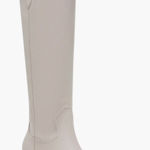 Steven New York Britt Knee High Western Boot Women taupe tan Kitten Heel Cowboy Size 9 Photo 0