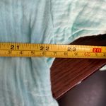 Vitamin A  Turquoise Button-Down Shirt dress size S Photo 5