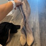 Universal Threads Beige Suede Western Boots Photo 1