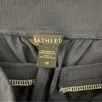 Athleta Brooklyn Ankle Pants Navy Blue Camouflage Print Photo 4