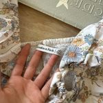 Abercrombie & Fitch Floral Puff Sleeve Crop Top Size XS Photo 4