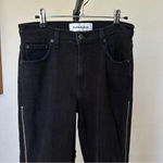 Reformation ‎ Hendrix High Rise Denim size 27 black Photo 6