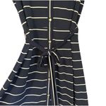 Talbots ✨  BUTTON-FRONT STRIPE JERSEY MAXI SZ LARGE DRESS✨ Photo 6