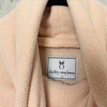 Dudley Stephens Cobble Hill Double Roll Turtleneck in Vello Fleece Tan Photo 1