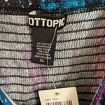 Hot Topic Black Pink Teal Galaxy Space Shorts Romper XL, NWT Photo 3