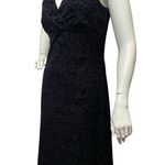 Vintage A Fortiori Burnout Dress Women’s Large Black Red Glitters Whimsical Photo 13