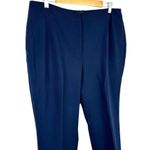 Chico's Chico’s So Slimming Manhattan Trousers Navy Straight Leg Dress Pants Size 14 Photo 2