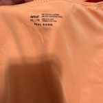 Aerie NWT  Crinkle Cut Out One Shoulder One Piece Swimsuit Coral Size XXL Photo 12