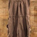 BCBGMAXAZRIA Cute Olive Green Romper with Buttons 2 / XS Photo 6