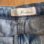 KanCan High Rise Mom Distressed Stretch Jean Shorts Size 11/29 Blue Photo 5