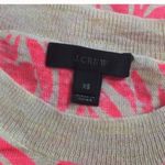 J.Crew  plumeria floral swing sweater neon Photo 2