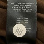 Aritzia  Babaton Brown Ruched Sleeveless Racerback Mini Bodycon Tank Dress Sz XS Photo 3