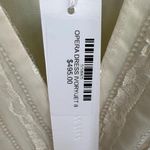 Shoshanna White Sequins and Black Velvet Midi Dress NWT Sz 8 Photo 5