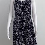Gap Dark Blue Floral Summer Dress Photo 0