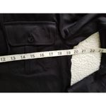 Ralph Lauren Lauren  Women's Long Sleeve Lace-up Black Twill Mini Dress Size 2 Photo 12