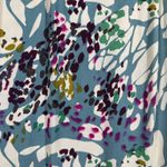 Anthropologie Dolan Left Coast Dress Blue Pink Floral Print Wanderlust Colorful Casual Small Photo 5