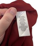 Vintage Asymmetrical Floral Red & Green Skirt Women’s 14 Boho Cottagecore Fairy Photo 4