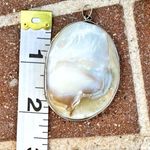 Mother of Pearl and Silver pendant and ring set Photo 7