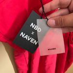 NBD NWT  x Naven Chloe Red One Shoulder Mini Dress Small Photo 8