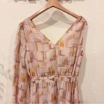 En Saison Winnie One Sleeve Maxi Dress in Sugar Berry Size Small NWT Gold Photo 4