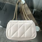 Coach Quilted Pillow Madison Shoulder Bag in Chalk/White Photo 9