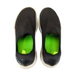 Oofos OOmg Eezee Low White Black Shoes Comfort Recovery Slip Photo 3