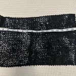 Hugo Buscati Vintage  Black Sequin Tube Top Sz L Photo 2