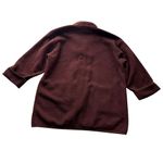 Diane Von Furstenberg  The Color Authority Fleece Coat Jacket Brown Size M/L Photo 8