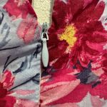 Lush Clothing Lush Periwinkle Blue Floral Mini Sleeveless Dress Size Medium Zip Up Keyhole Photo 4