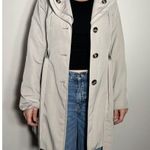 London Fog  Classic Gray Beige Trench Coat Size Small Photo 1