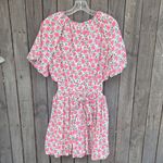 TCEC  Floral Pink and Green Dress Photo 4