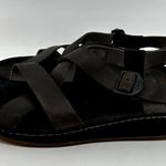 Chacos Chaco Wayfarer Leather Sandal ChacoGrip LUVSEAT Midsole Suede Footbed Tornado 8 Photo 4