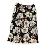 Band of Gypsies Womens Rho Black Floral Slip Skirt Photo 3