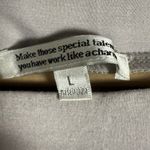 Fortune Gray Bateau Neck Long Sleeve Geometric Oriental Print Shift Dress Size L Size L Photo 8