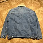 Gap  Oversized Denim Sherpa Jacket medium Photo 2