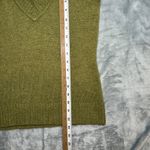 Juicy Couture Y2K  Cashmere Wool Blend V Neck Sweater Vest Olive Green Women's S Photo 8