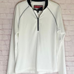 Sun Mountain Women's White‎ Athletic Pullover Sweatshirt Woman’s Size Large White Photo 0