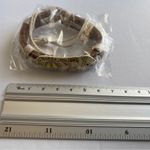 1pc Hemp Rope‎ Braided Cowhide Faux Leather Bracelet Brown Photo 6