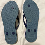 Kate Spade New York Colorful Striped Flip Flops Size 6/7 Beach Vacation Cruise Photo 2